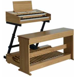 Content Compact 224 Extern Portable Organ, Pedalboard, Bench, Stand & Vol Pedal