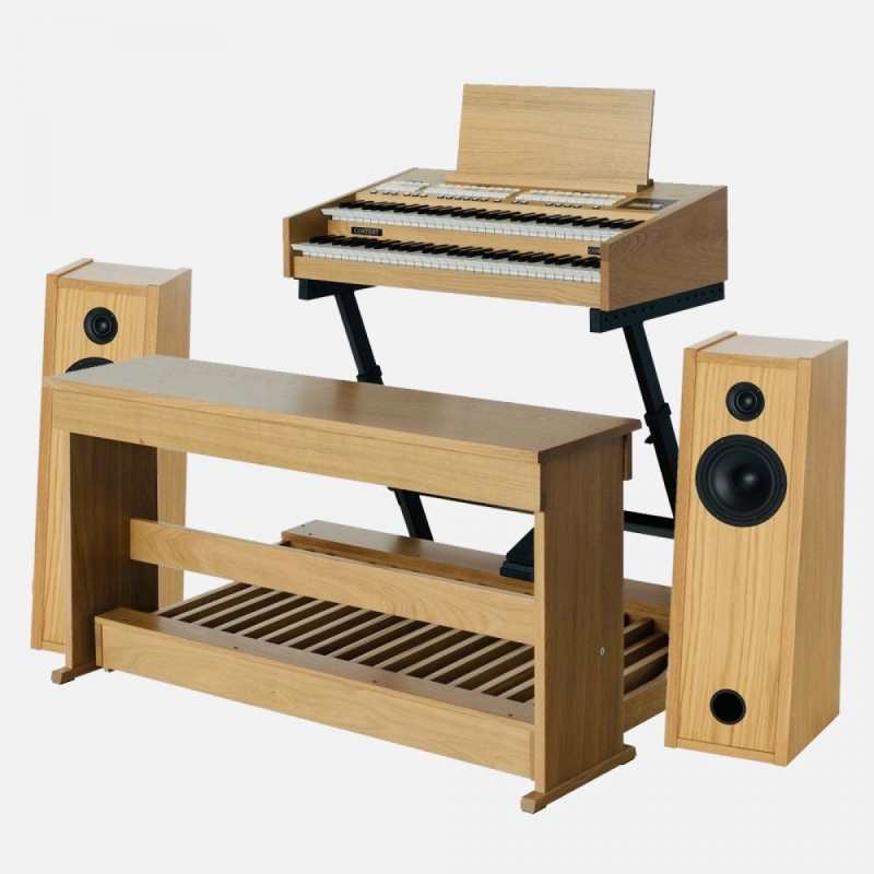 Content Compact 224 Extern Organ, Pedalboard, Bench, Stand, Vol Pedal & Speakers