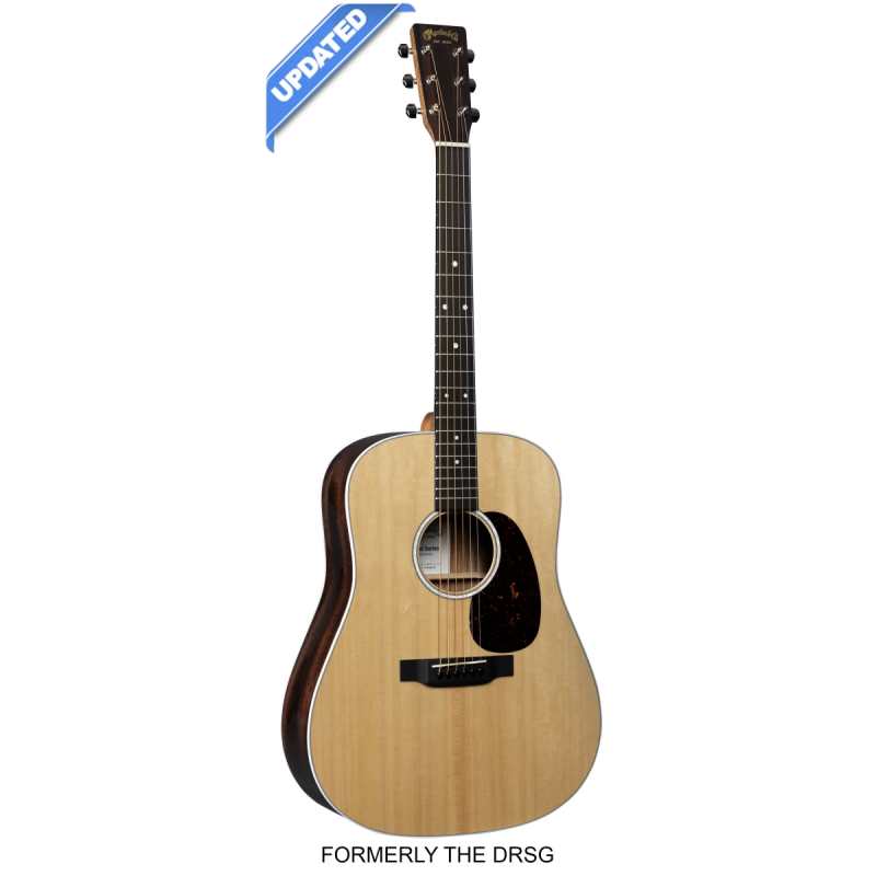 Martin D13E Dreadnought Electro Acoustic Guitar in Natural with Sofshell Case - Image 5