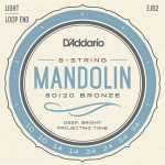 D'Addario EJ62 Mandolin Strings (Light Tension, Loop End)