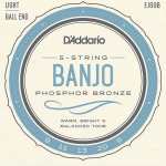 D'Addario EJ69b Banjo Strings (Light Tension, Ball End)