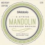 D'Addario EJ75 Mandolin Strings (Med/Heavy Tension, Loop End)