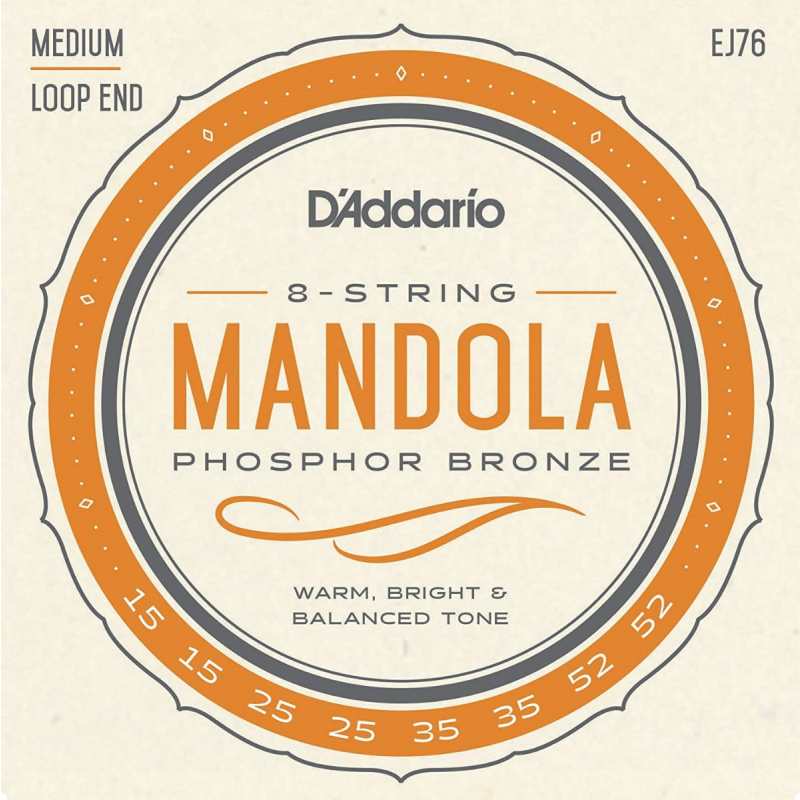 D'Addario EJ76 Mandola Strings (Medium Tension, Loop End)