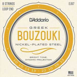 D'Addario EJ97 Greek Bouzouki Strings (8 String, Loop End)