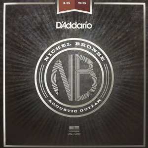 Daddario NB1656 Resophonic Guitar Strings (.16-.56, Nickel Bronze)