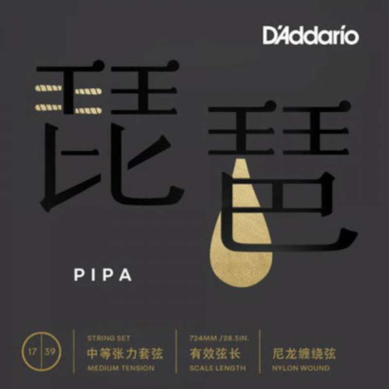 D'Addario PIPA01 Pipa String Set (Medium Tension, 28.5'' Scale Length)