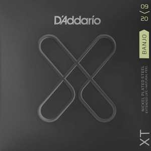 D'Addario XTJ0920 Banjo Strings (Light Tension, Extended Life)