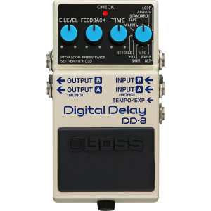 Boss DD-8 Digital Delay Pedal (DD8)
