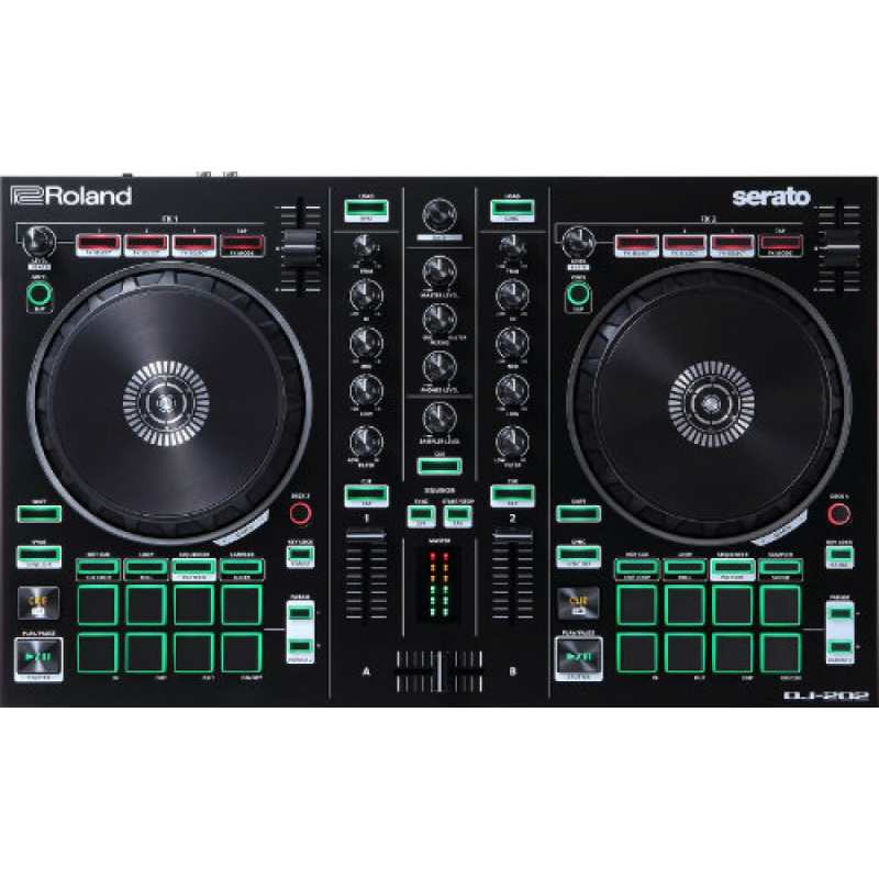 Roland DJ202 DJ Controller for Serato DJ Intro