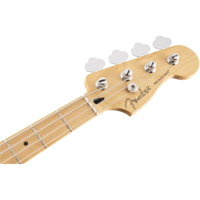 Fender Player Precision Bass, Polar White, Maple Fingerboard - Image 2