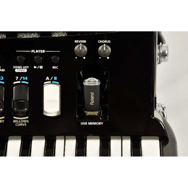 Roland FR4X Digital V-Accordion in Black (FR-4X) - Image 4