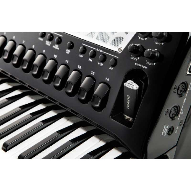 Roland FR8X Piano V-Accordion in Black (FR-8X) 120 Bass - Image 9