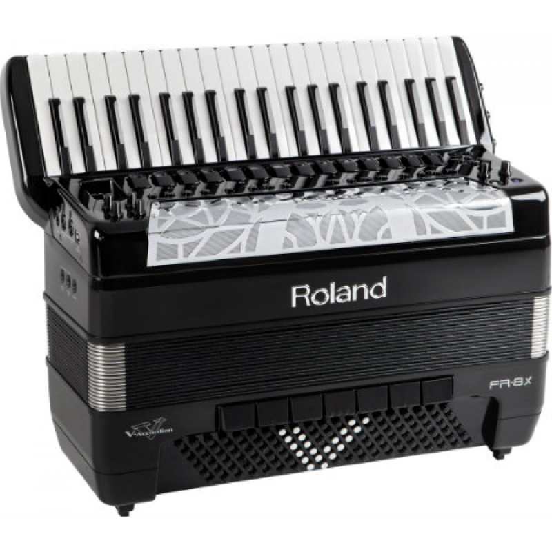 Roland FR8X Piano V-Accordion in Black (FR-8X) 120 Bass - Image 6