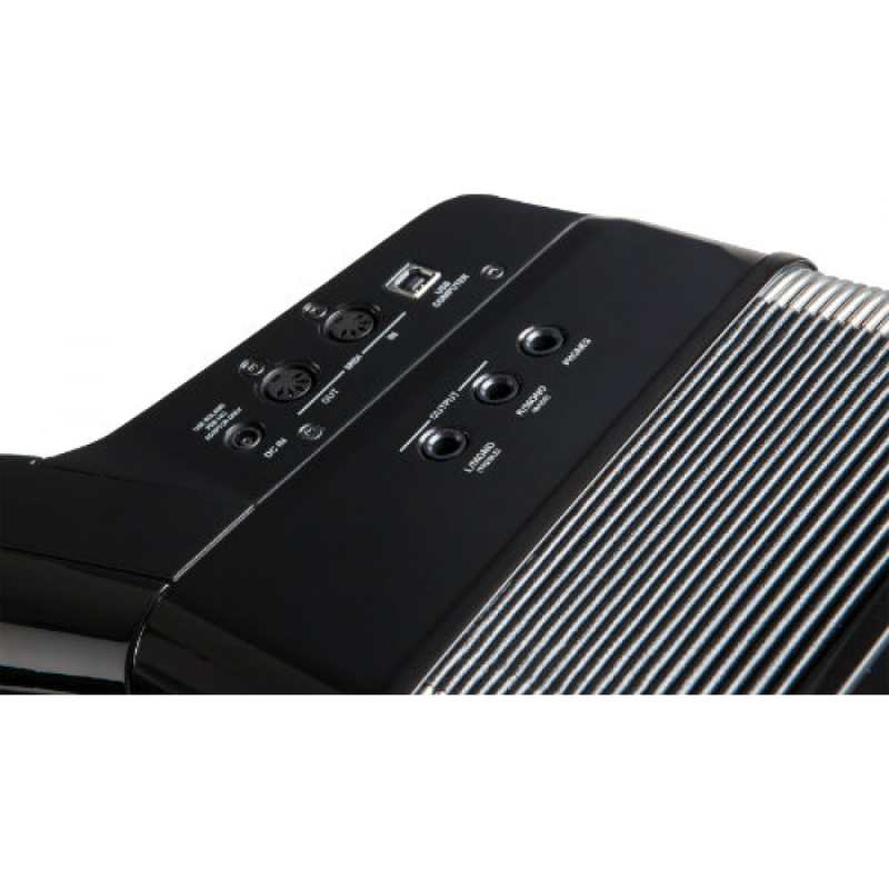 Roland FR8X Piano V-Accordion in Black (FR-8X) 120 Bass - Image 3