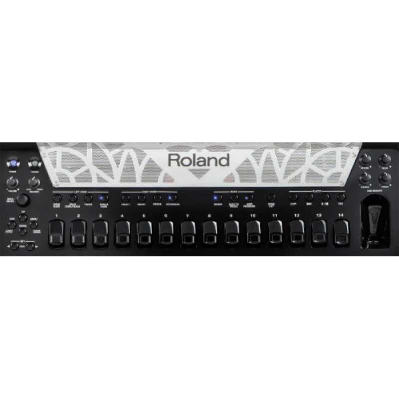 Roland FR8X Piano V-Accordion in Black (FR-8X) 120 Bass - Image 4