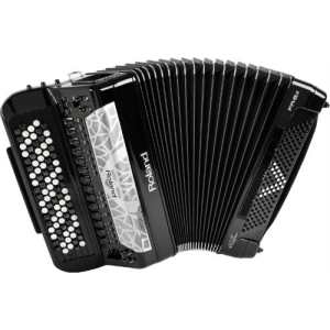 Roland FR8XB Button V-Accordion in Black (FR-8XB) 120 Bass