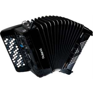 Roland FR1XB Digital Button V-Accordion in Black