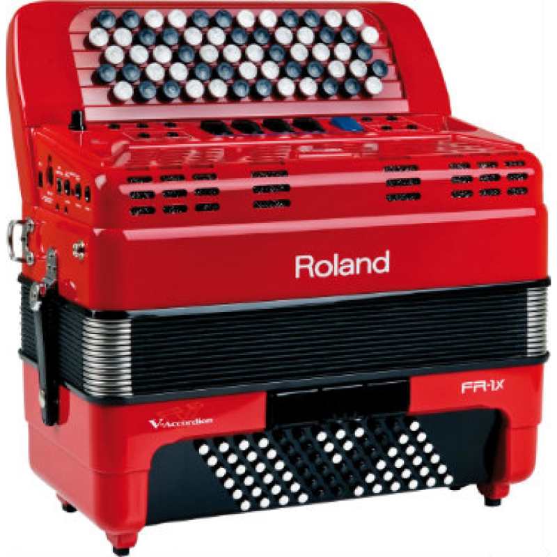 Roland FR1XB Digital Button V-Accordion in Red