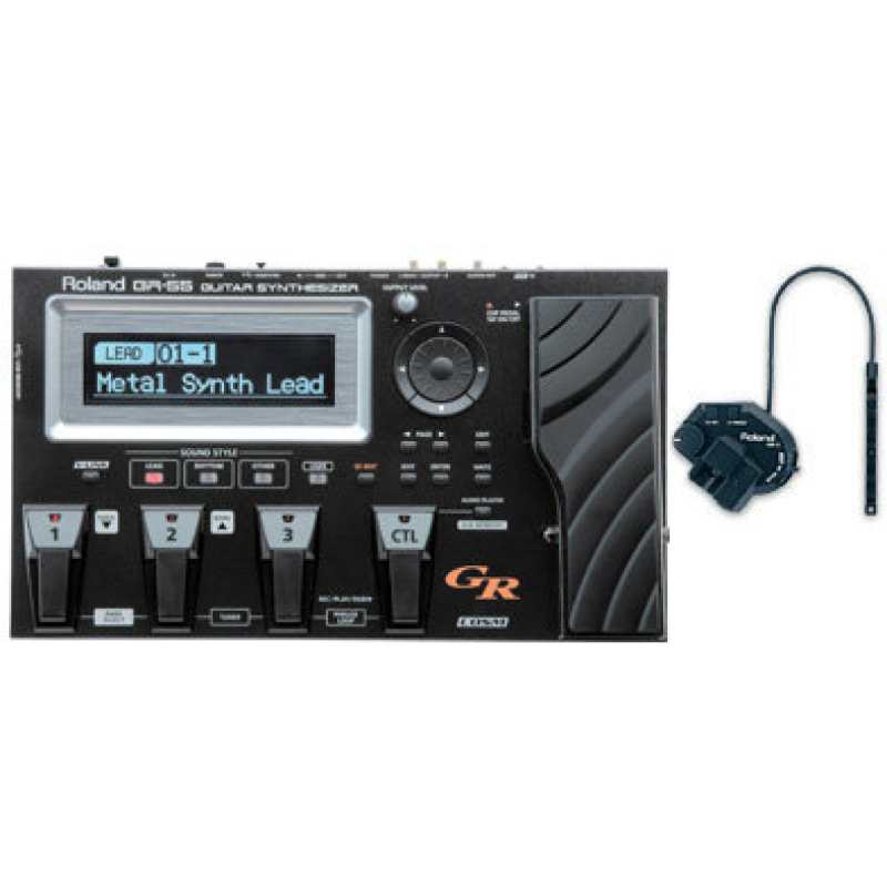Roland GR55GK Guitar Synthesizer In Black With GK3 Pick-up