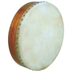 Glenluce 16" Bodhran in Natural Stain with Beater (16000)