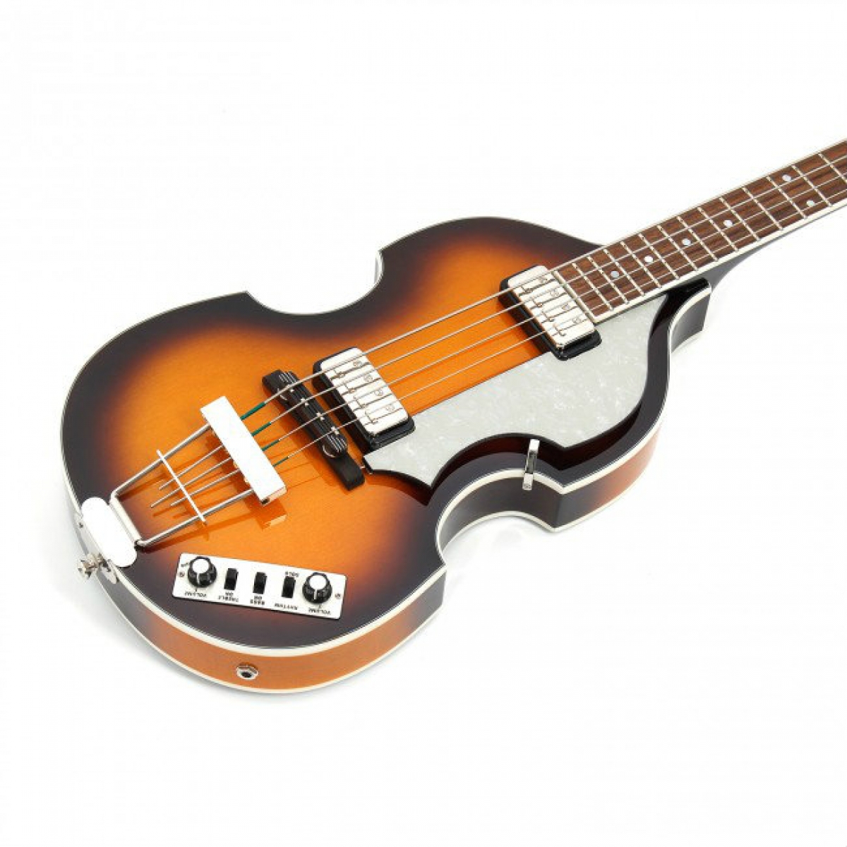 Hofner HCT500 1 4 String HCT Series Violin Bass Guitar in Sunburst