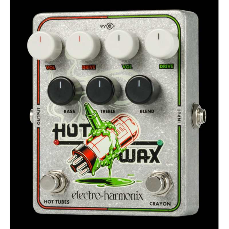 Electro-Harmonix Hot Wax Dual Overdrive Pedal