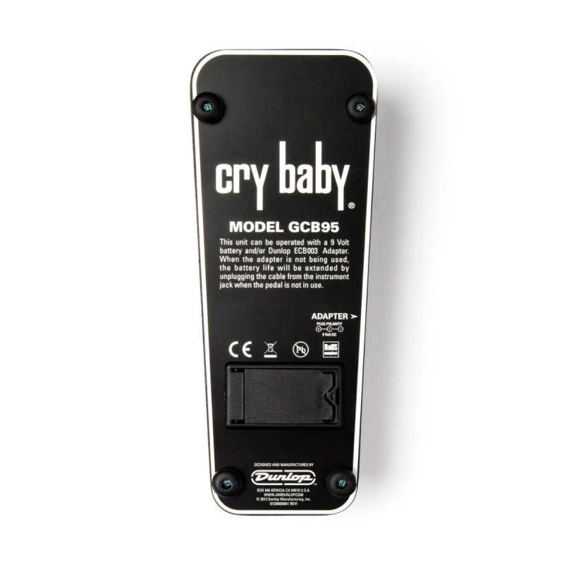 Jim Dunlop Cry Baby Original Wah Pedal GCB95 - Image 2