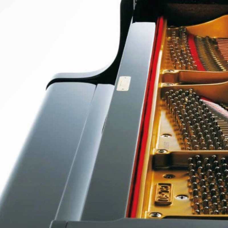 Kawai GL-50 Grand Piano in Ebony Polished Black (The 188cm / 6'2" GL50 is Made in Japan) - Image 3
