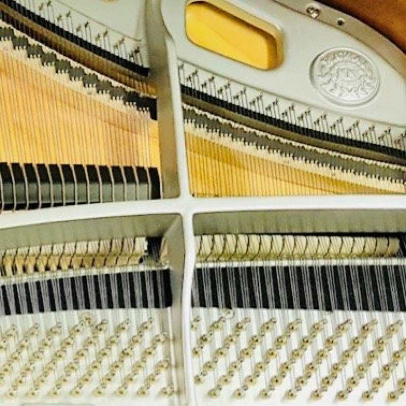 Kawai GL-10SL Grand Piano in Ebony Polished Black with Chrome Silver Fittings (The 153cm / 5ft GL10SL is Made in Indonesia) - Image 2
