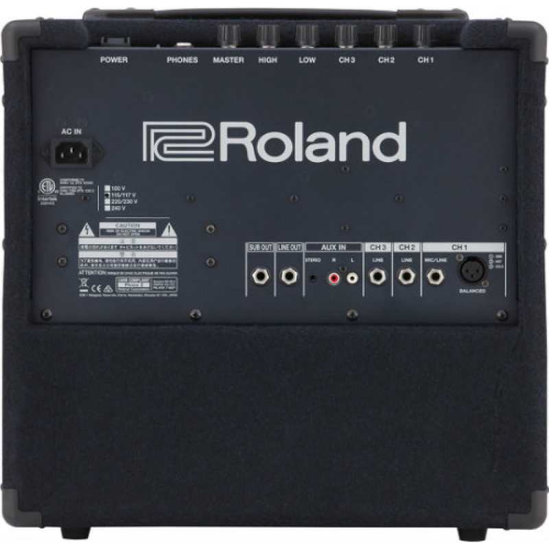 Roland KC80 3-Channel Mixing Keyboard/Drum Amplifier (50w) - Image 2