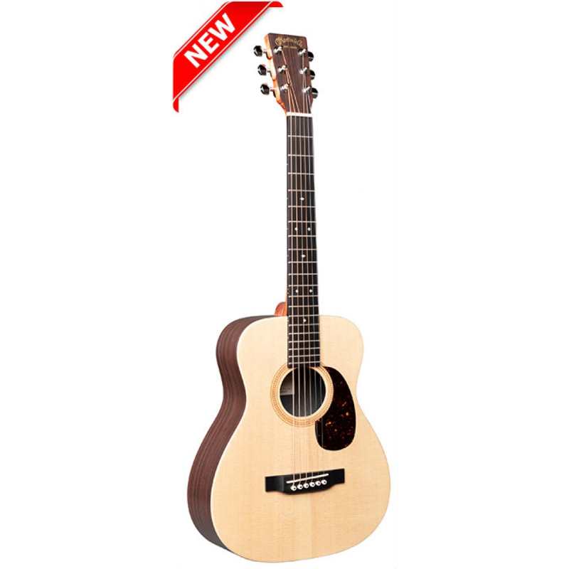 Martin LX1RE Rosewood HPL Little Martin Electro Acoustic Travel Guitar with Solid Spruce Top & Gig Bag - Image 4