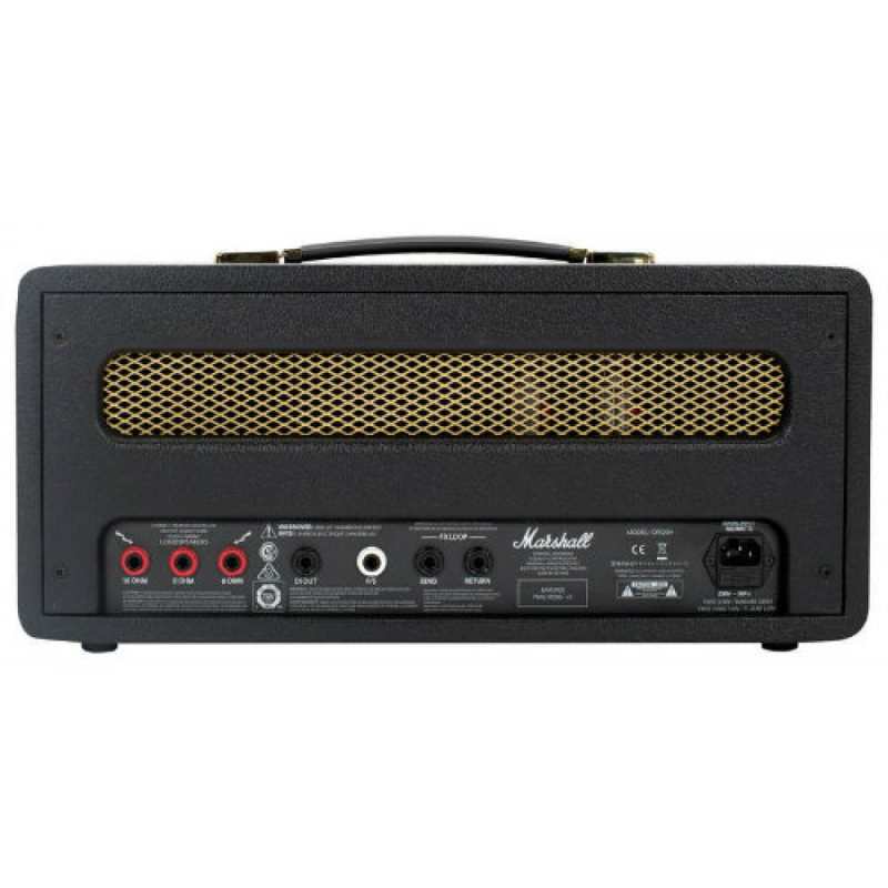Marshall Origin 20H Guitar Valve Head in Black with Switchable Output (20w / 3W / 0.5W) - Image 2