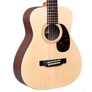 Martin LX1RE Rosewood HPL Little Martin Electro Acoustic Travel Guitar with Solid Spruce Top & Gig Bag