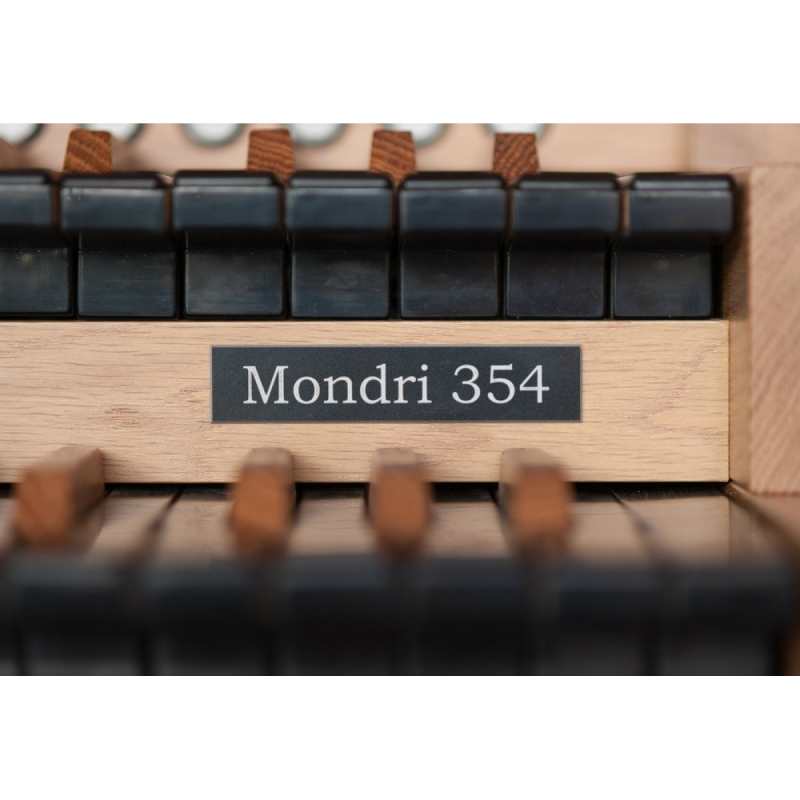 Content Mondri 354 Organ, 30 Note Radiating Concave Pedalboard & Bench - Image 2