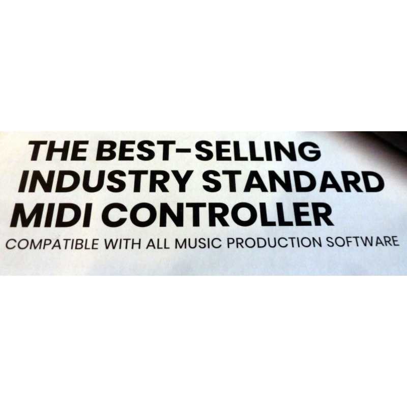 Akai MPK Mini 3 - Compact Keyboard and Pad Controller - BLACK - Image 3