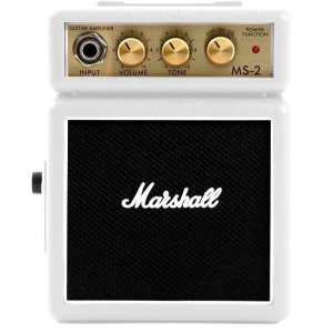 Marshall MS2 Mini Amp in White