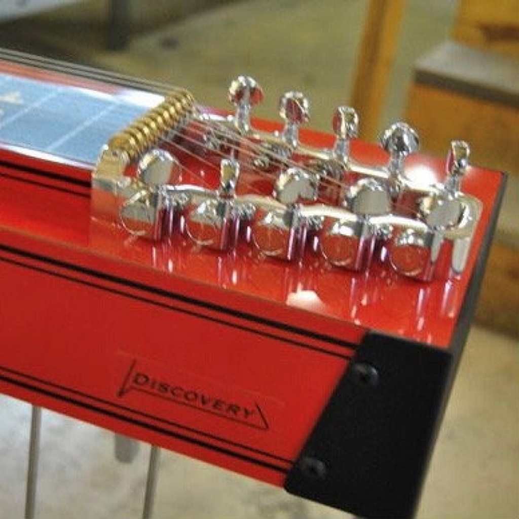 Mullen S10 Discovery Pedal Steel in Red with Bill L 705 PickUp & Case