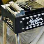 Mullen S10 Discovery Pedal Steel Guitar in Black Finish with Hardcase 3 pedals 4 knee levers and Bill Lawrence 705 Pick up Promenade Music