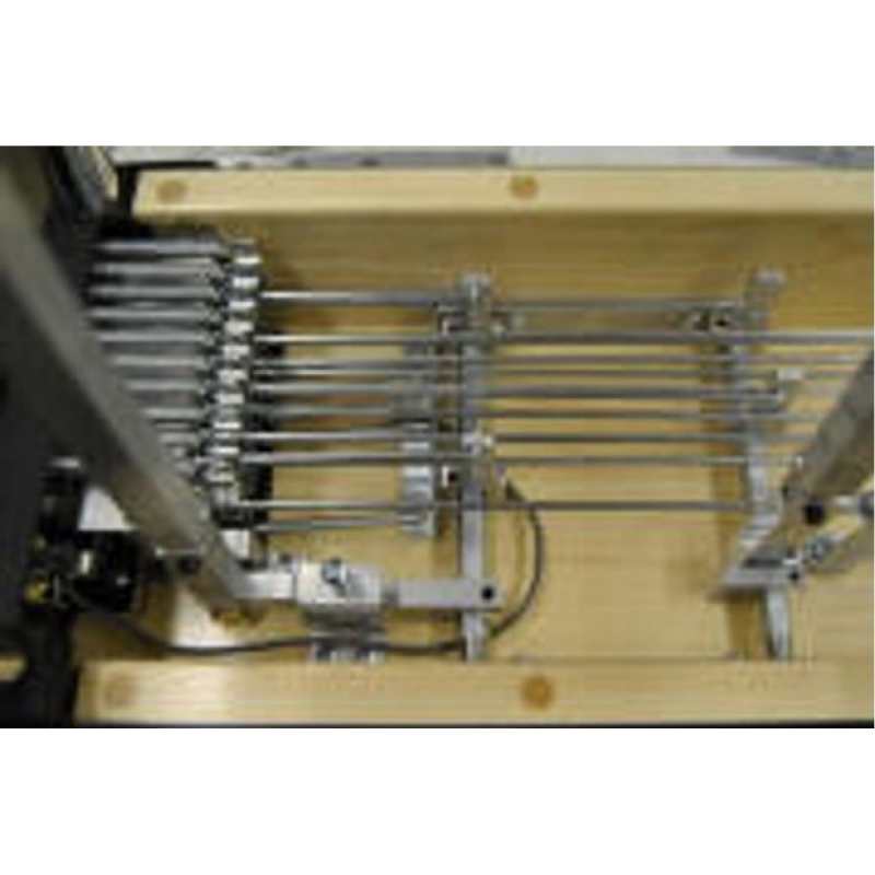 Mullen S10 Discovery Pedal Steel Guitar in Black Finish with Hardcase (3 pedals, 4 knee levers and Bill Lawrence 705 Pick-up) - Image 8