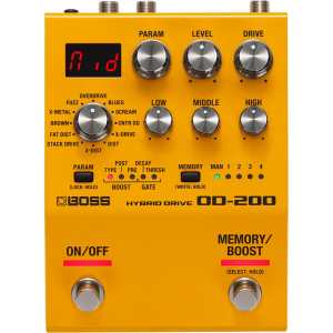 Boss OD-200 Hybrid Drive Overdrive Pedal (OD200)