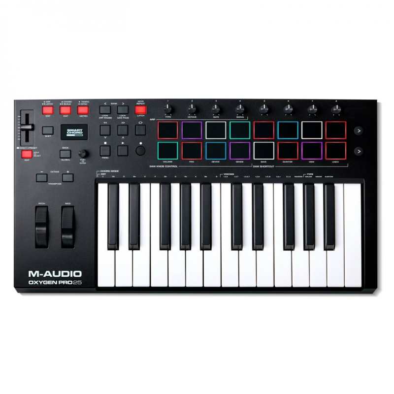 M-Audio Oxygen Pro 25 Midi Keyboard Controller - Image 5