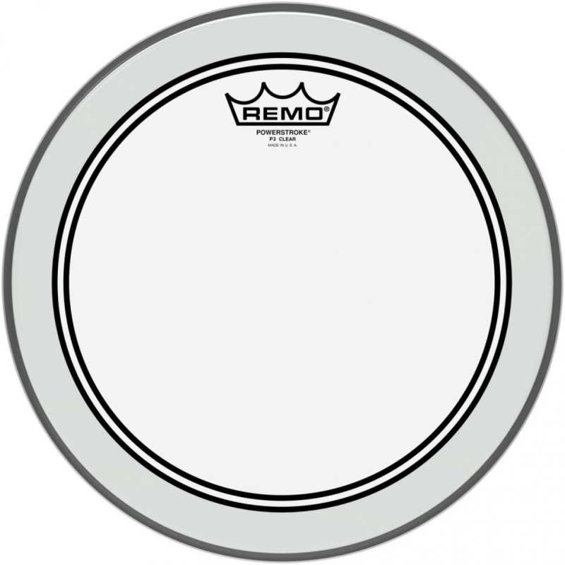 Remo Powerstroke 3, 12" Clear Batter Top Head (P30312BP)
