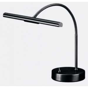 Piano Accessories - Black Piano Lamp with Flexy Stem (PAN800ABL)