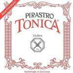 A String - 4/4 Size Pirastro Tonica Medium Tension Violin Strings (412221 4/4)