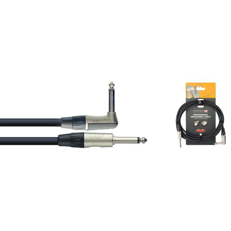 Stagg Stereo Jack-Jack Lead 6M (20FT) Instrument Cable (NGC6PLR) - Image 2