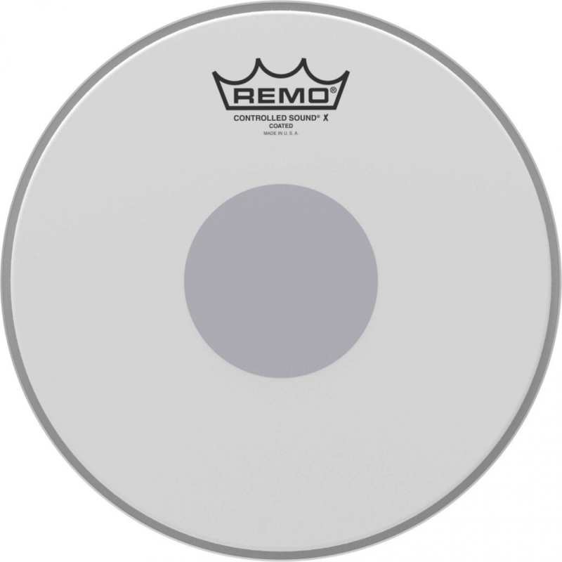 Remo CS X 10" Coated Batter Top Head With Black Dot On Bottom (CX011010)