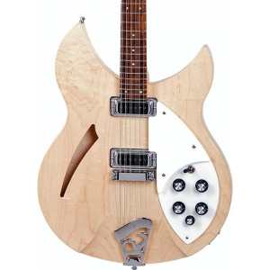 Rickenbacker 330-12 Double-Cut Semi-hollow Body 12-string Electric Guitar in Mapleglo Finish with Hardcase