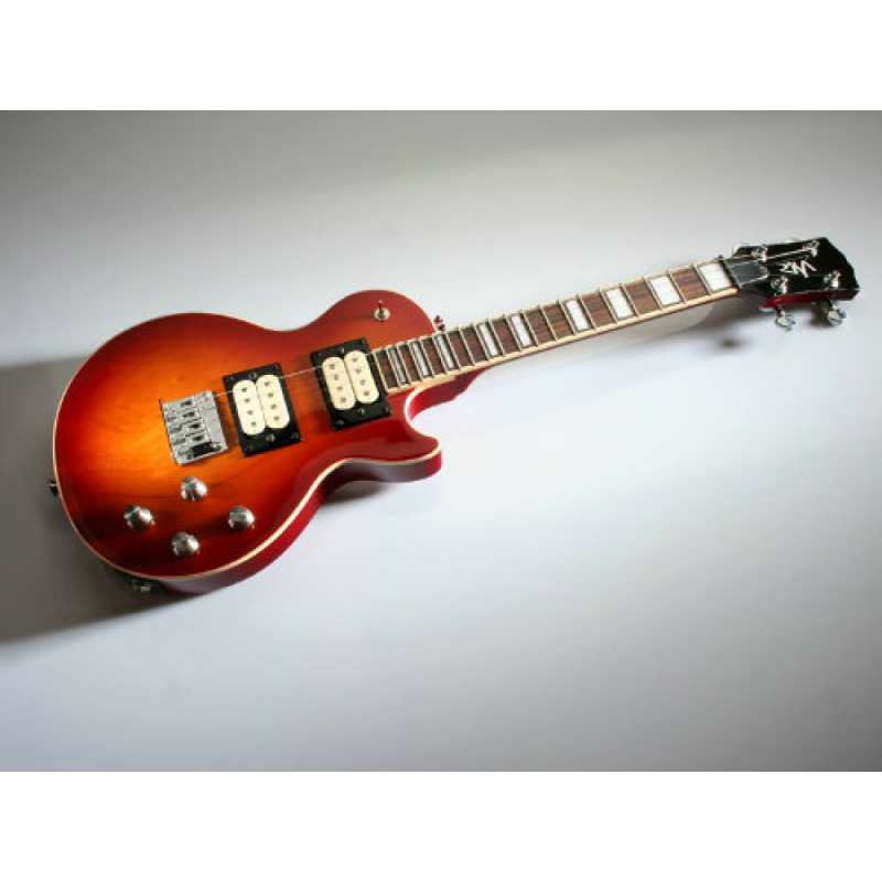 RISA LP Tenor Ukulele Cherry Sunburst with Gig Bag (UKELP432CS) - Image 2