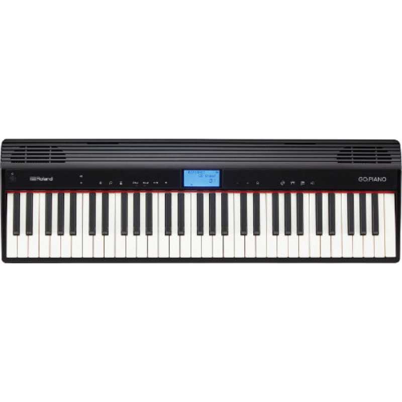 Roland GO61P GO:PIANO 61, 61-note Keyboard Piano in Black With Built-in Speakers (GO-61)