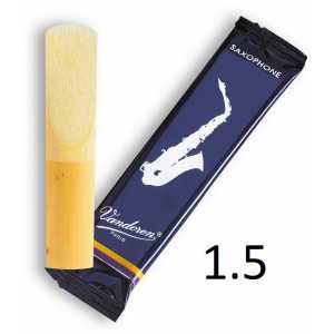 Vandoren Traditional Soprano Saxophone Reeds Set of 5 - Strength 1.5